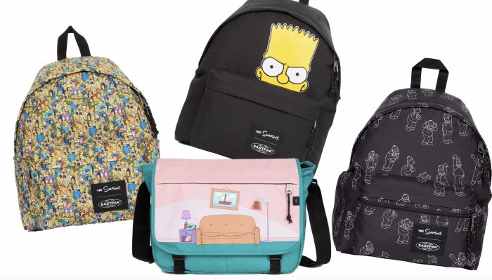 Zaino Eastpak The Simpson Bart Padded Pak'r® giallo, nero e bianco